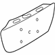 Mercedes-Benz 203-740-02-81-3567 License Bracket Mercedes-Benz 203-740-02-81-3567 License Bracket