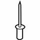Mercedes-Benz 003-990-98-97 Side Air Bag Rivet Mercedes-Benz 003-990-98-97 Side Air Bag Rivet