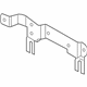 Mercedes-Benz 463-884-09-15-64 Daytime Run Lamp Bracket Mercedes-Benz 463-884-09-15-64 Daytime Run Lamp Bracket