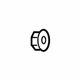 Mercedes-Benz 124-990-04-51 License Bracket Nut Mercedes-Benz 124-990-04-51 License Bracket Nut