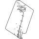 Mercedes-Benz 243-930-25-00 Seat Back Pad Mercedes-Benz 243-930-25-00 Seat Back Pad