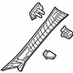 Mercedes-Benz 176-690-17-00-7H46 Windshield Pillar Trim Mercedes-Benz 176-690-17-00-7H46 Windshield Pillar Trim