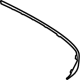 Mercedes-Benz 167-885-26-07 Trim Molding Mercedes-Benz 167-885-26-07 Trim Molding