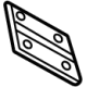 Mercedes-Benz 167-880-68-10 License Bracket Mercedes-Benz 167-880-68-10 License Bracket