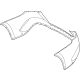 Mercedes-Benz 167-885-99-06-9999 Bumper Cover Mercedes-Benz 167-885-99-06-9999 Bumper Cover