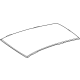 Mercedes-Benz 254-650-03-00 Roof Panel Mercedes-Benz 254-650-03-00 Roof Panel