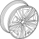 Mercedes-Benz 296-401-05-00-7X23 Wheel Mercedes-Benz 296-401-05-00-7X23 Wheel