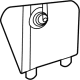 Mercedes-Benz 190-690-74-00-9F08 Side Cover Mercedes-Benz 190-690-74-00-9F08 Side Cover