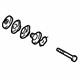 Mercedes-Benz 202-350-96-08 Suspension Crossmember Mount Kit Mercedes-Benz 202-350-96-08 Suspension Crossmember Mount Kit