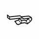 Mercedes-Benz 276-094-03-25 Intercooler Lower Bracket Mercedes-Benz 276-094-03-25 Intercooler Lower Bracket