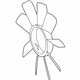 Mercedes-Benz 113-200-02-23-64 Fan Blade Mercedes-Benz 113-200-02-23-64 Fan Blade