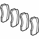 Mercedes-Benz 000-420-27-04 Brake Pads Mercedes-Benz 000-420-27-04 Brake Pads