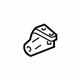 Mercedes-Benz 292-620-07-00 Center Brace Bracket Mercedes-Benz 292-620-07-00 Center Brace Bracket