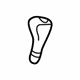 Mercedes-Benz 170-267-10-10-1A84 Shift Knob Mercedes-Benz 170-267-10-10-1A84 Shift Knob