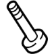 Mercedes-Benz 202-990-21-01 Column Shaft Lower Bolt Mercedes-Benz 202-990-21-01 Column Shaft Lower Bolt