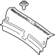 Mercedes-Benz 118-690-78-00-9051 Rear Panel Trim Mercedes-Benz 118-690-78-00-9051 Rear Panel Trim