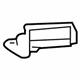 Mercedes-Benz 230-919-01-20-7E94 Track Cover Mercedes-Benz 230-919-01-20-7E94 Track Cover
