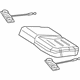 Mercedes-Benz 463-920-57-06-8T99 OUTER COVER, RR SEAT CUSH