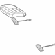 Mercedes-Benz 463-920-58-06-8T99 OUTER COVER, RR SEAT CUSH Mercedes-Benz 463-920-58-06-8T99 OUTER COVER, RR SEAT CUSH