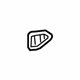 Mercedes-Benz 211-720-03-30-9051 Vent Grille Mercedes-Benz 211-720-03-30-9051 Vent Grille