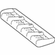 Mercedes-Benz 000-950-81-21-9J86 SEAT CUSHION Mercedes-Benz 000-950-81-21-9J86 SEAT CUSHION