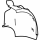 Mercedes-Benz 164-884-25-22 Liner Extension Mercedes-Benz 164-884-25-22 Liner Extension