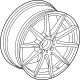 Mercedes-Benz 232-401-17-00-7X21 EXCHANGE SPOKE WHEEL Mercedes-Benz 232-401-17-00-7X21 EXCHANGE SPOKE WHEEL