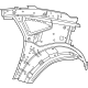 Mercedes-Benz 295-630-15-01 Inner Quarter Panel Mercedes-Benz 295-630-15-01 Inner Quarter Panel