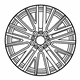 Mercedes-Benz 177-401-06-00-7X21 Wheel Mercedes-Benz 177-401-06-00-7X21 Wheel