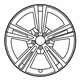 Mercedes-Benz 177-401-08-00-7X21 Wheel