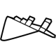 Mercedes-Benz 167-727-33-00-7P82 Lower Cover Cap Mercedes-Benz 167-727-33-00-7P82 Lower Cover Cap