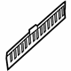 Mercedes-Benz 212-690-01-16 Scuff Plate Reinforcement Mercedes-Benz 212-690-01-16 Scuff Plate Reinforcement
