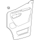 Mercedes-Benz 907-720-30-00-9051 TRIM DRIVERS DOOR