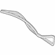 Mercedes-Benz 222-750-04-00 Weatherstrip Mercedes-Benz 222-750-04-00 Weatherstrip