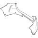 Mercedes-Benz 294-885-49-00-9999 Bumper Cover Mercedes-Benz 294-885-49-00-9999 Bumper Cover