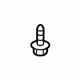 Mercedes-Benz 201-990-00-04 Rocker Molding Screw Mercedes-Benz 201-990-00-04 Rocker Molding Screw