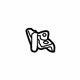 Mercedes-Benz 210-730-25-37 Lower Hinge Mercedes-Benz 210-730-25-37 Lower Hinge