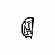Mercedes-Benz 202-630-09-31 Inner Hinge Pillar Reinforcement Mercedes-Benz 202-630-09-31 Inner Hinge Pillar Reinforcement