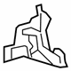 Mercedes-Benz 204-680-06-22 Heat Shield Mercedes-Benz 204-680-06-22 Heat Shield
