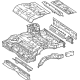 Mercedes-Benz 295-610-23-02 Rear Inner Structure Mercedes-Benz 295-610-23-02 Rear Inner Structure