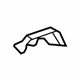 Mercedes-Benz 204-610-01-43 Stay Bracket Mercedes-Benz 204-610-01-43 Stay Bracket
