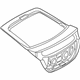 Mercedes-Benz 203-740-03-05-28 Lift Gate Mercedes-Benz 203-740-03-05-28 Lift Gate