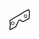 Mercedes-Benz 203-742-00-11 Support Cylinder Plate Mercedes-Benz 203-742-00-11 Support Cylinder Plate
