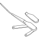 Mercedes-Benz 296-820-09-00 Wiper Arm Mercedes-Benz 296-820-09-00 Wiper Arm