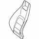 Mercedes-Benz 204-910-97-47-8K20 Seat Back Cover Mercedes-Benz 204-910-97-47-8K20 Seat Back Cover
