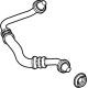 Mercedes-Benz 222-270-10-05 Oil Return Tube Mercedes-Benz 222-270-10-05 Oil Return Tube
