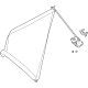 Mercedes-Benz 167-860-06-01-9C94 Lap & Shoulder Belt Mercedes-Benz 167-860-06-01-9C94 Lap & Shoulder Belt