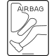Mercedes-Benz 000-817-50-03 Air Bag Label Mercedes-Benz 000-817-50-03 Air Bag Label
