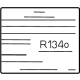 Mercedes-Benz 000-817-42-03 A/C Label Mercedes-Benz 000-817-42-03 A/C Label