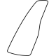 Mercedes-Benz 167-920-79-16-3D16 Bolster Cover Mercedes-Benz 167-920-79-16-3D16 Bolster Cover